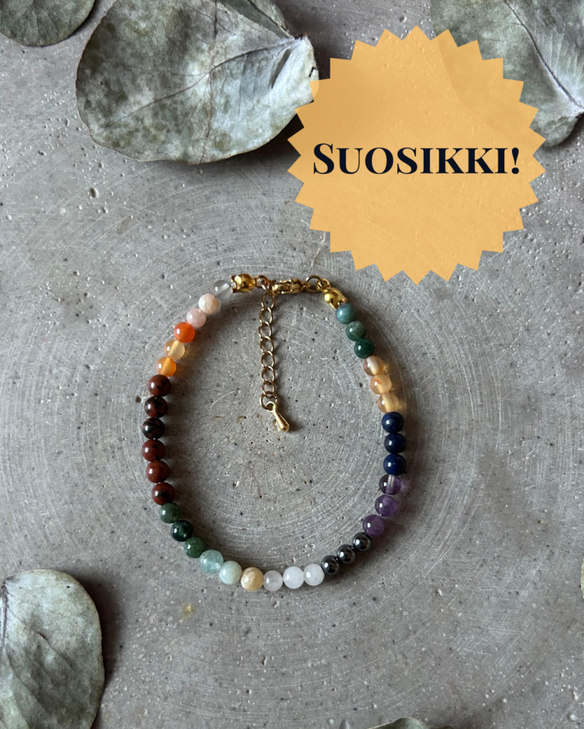 amuletti kivikorut rannekoru käsikoru horoskooppikoru syntymäkarttakoru