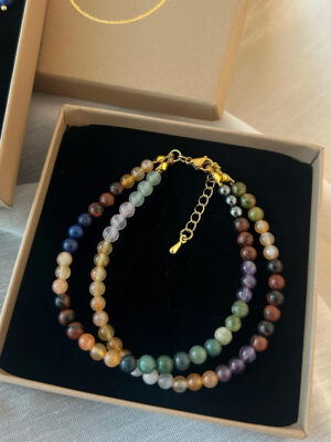 rannekoru kahdesta syntymäkartasta