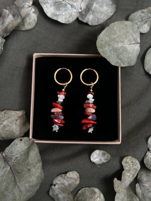 roikkuvat korvakorut korurasiassa